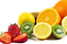Fruta para ninfas